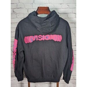MSFTS REP Jaden Smith Vision Sweater L Black Pink Hoodie Sweatshirt Tour Album